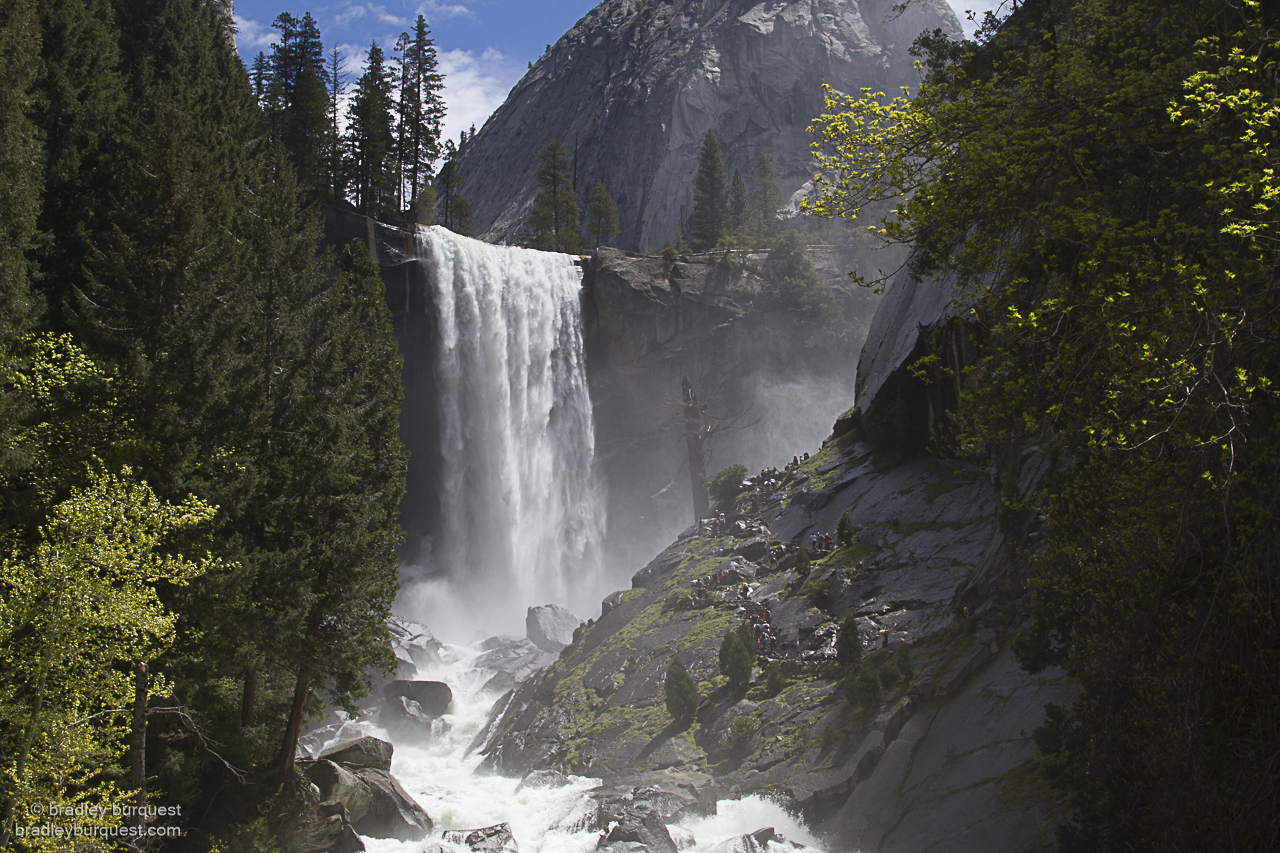 Vernal Falls and Mist Trail