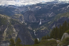Valley with Vernal and Nevada Falls